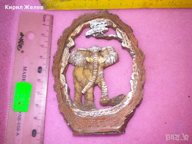 КРАСИВО ДЕКОРАТИВНО СЛОНЧЕ ФИГУРКА от ПОЛИРЕЗИН 38300, снимка 1