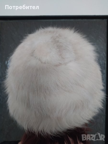 Шапка от полярна лисица, снимка 1