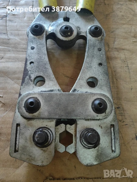 Кербовъчни клещи Klauke кримпващи, снимка 1