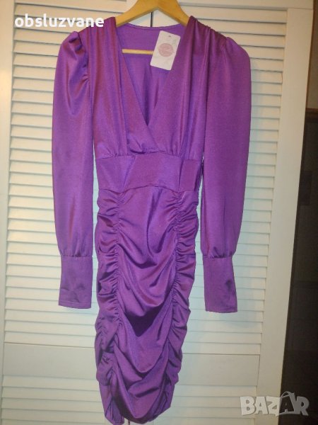 Модна италианска рокля, нова, снимка 1