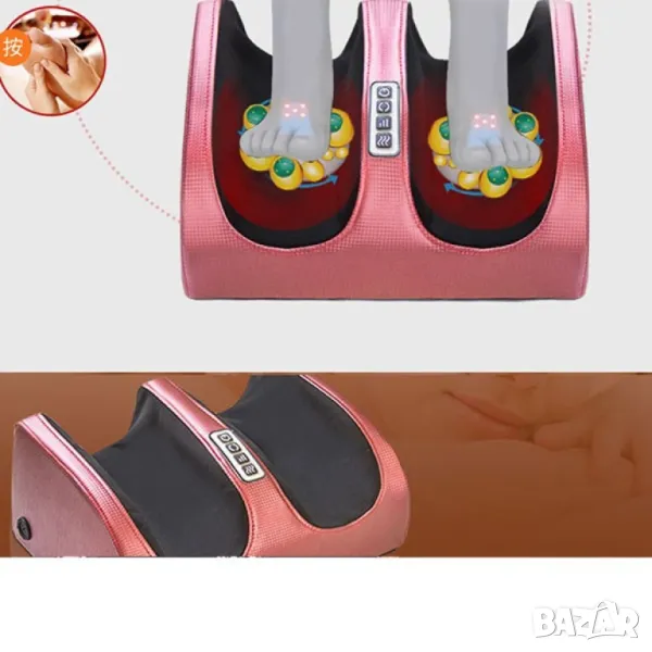 Масажор за крака   –  масаж на стъпала, пръсти, глезени и прасец TV146, снимка 1