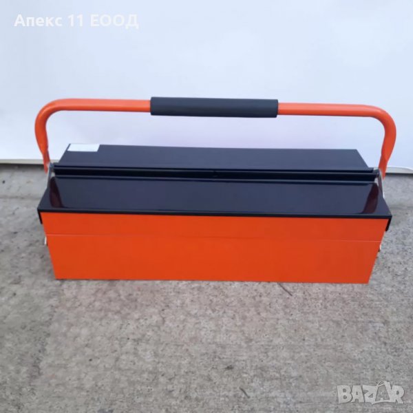 Метален куфар за инструменти с 3 отделения, модел ТВ-530-3, снимка 1