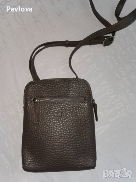 малка естествена кожа чантичка 56 лева , снимка 1