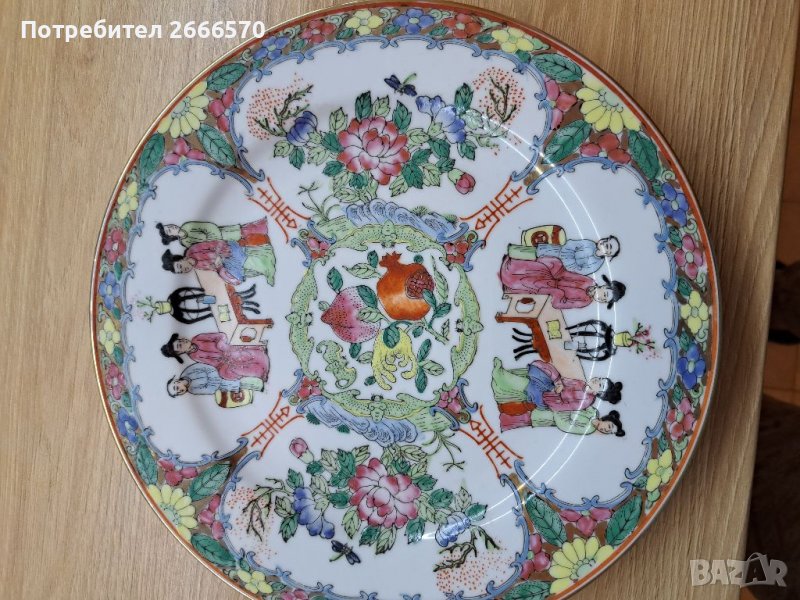 Китайска чиния китайски порцелан, снимка 1
