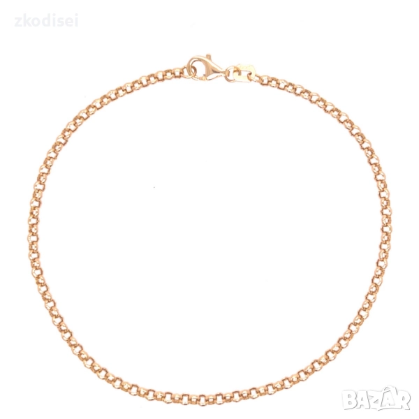 Златна дамска гривна 1,53гр. 20,0см.14кр. проба:585 модел:34380-4, снимка 1