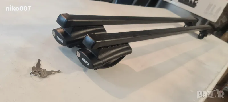 thule Дачия дъстър-багажник-греди-релси-автобокс-рейки, снимка 1