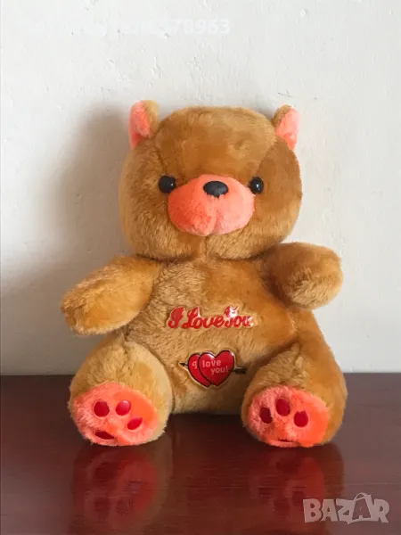 Плюшено любовно мече  30 см ., снимка 1