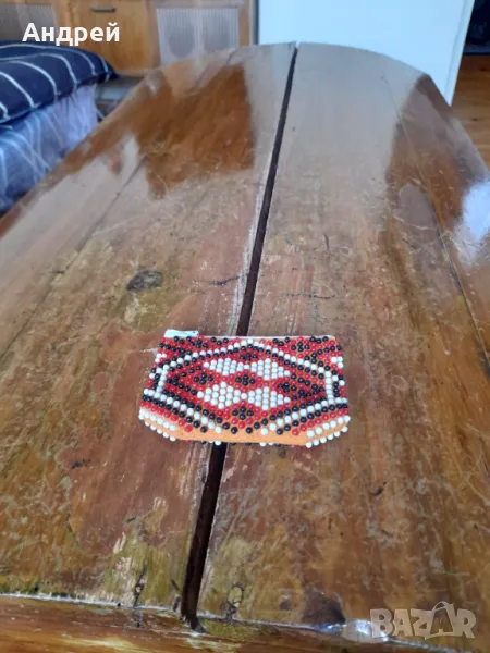 Старо мънистено портмоне #18, снимка 1