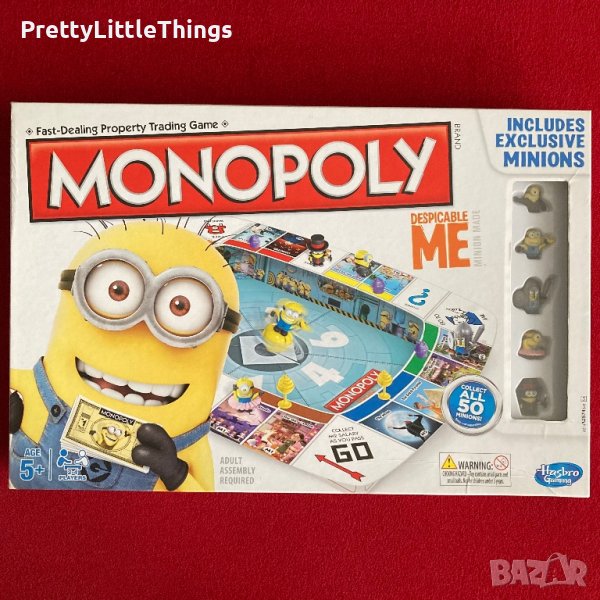 Игра Monopoly с миньоните Despicable Me 2, снимка 1