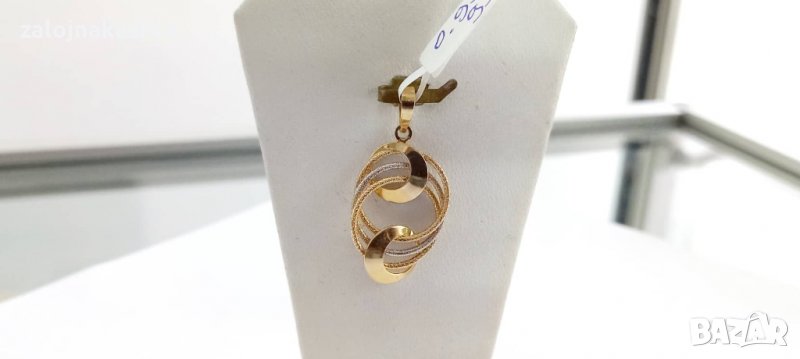 Нова Златна висулка-0.93гр/14кр, снимка 1