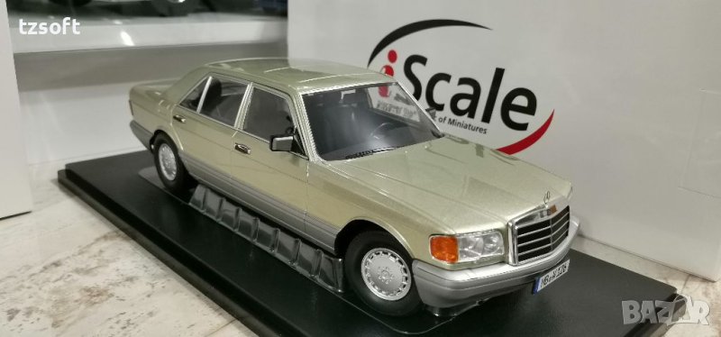 Mercedes Benz S-Class (W126) - iScale 1:18, снимка 1