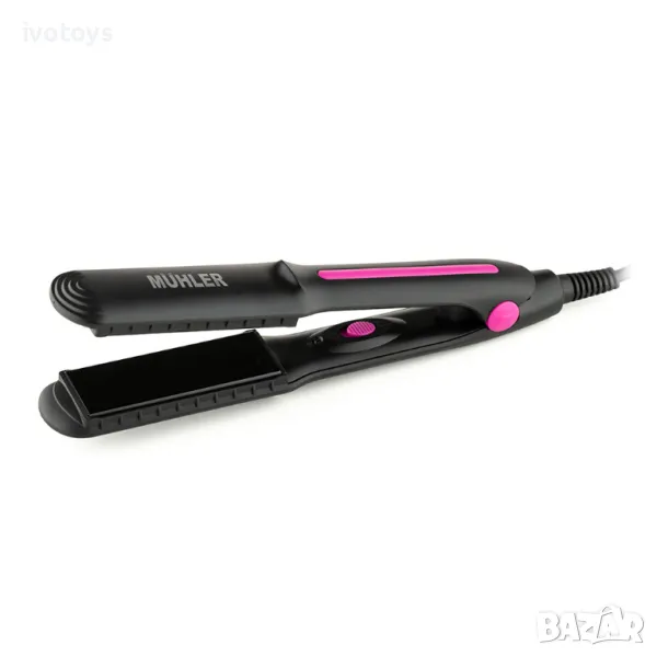 Преса за коса за изправяне Muhler HS-39S N, Лилав, снимка 1