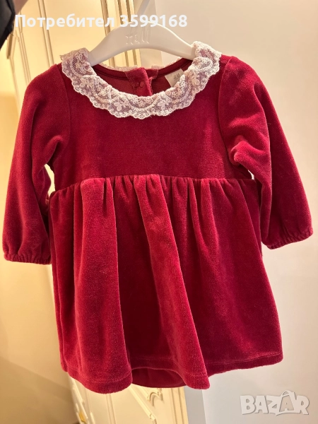 Коледна рокля H&M 74 рр , снимка 1