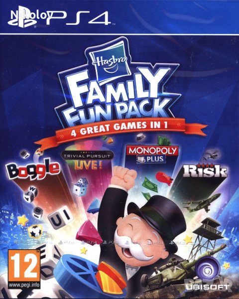 Hasbro Family Fun Pack PS4 (Съвместима с PS5), снимка 1