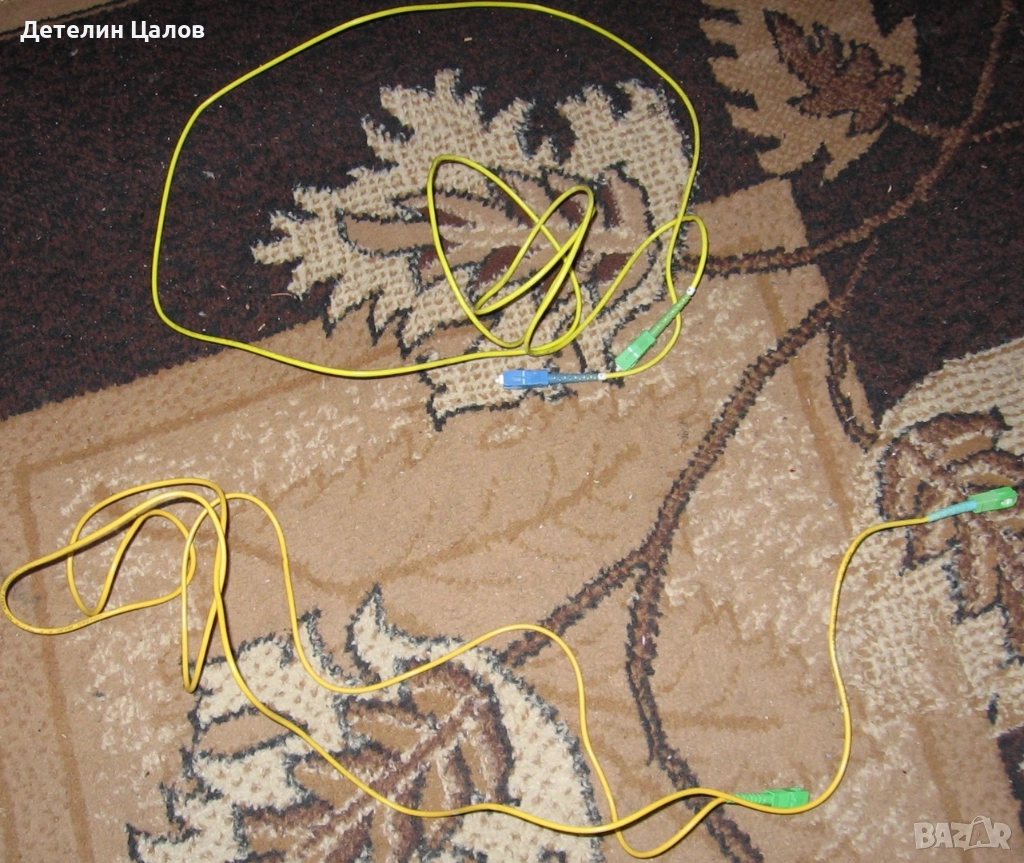 Два броя оптични кабели, снимка 1