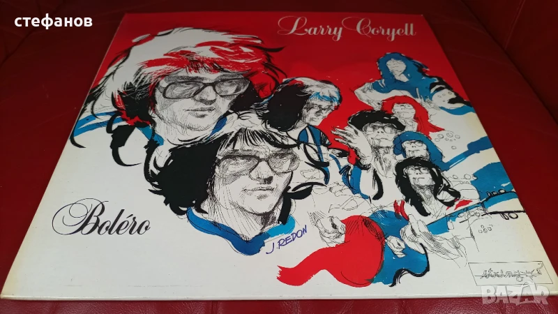 Дългосвиреща грамофонна плоча LARRY CORYELL „bolero”, Франция, снимка 1
