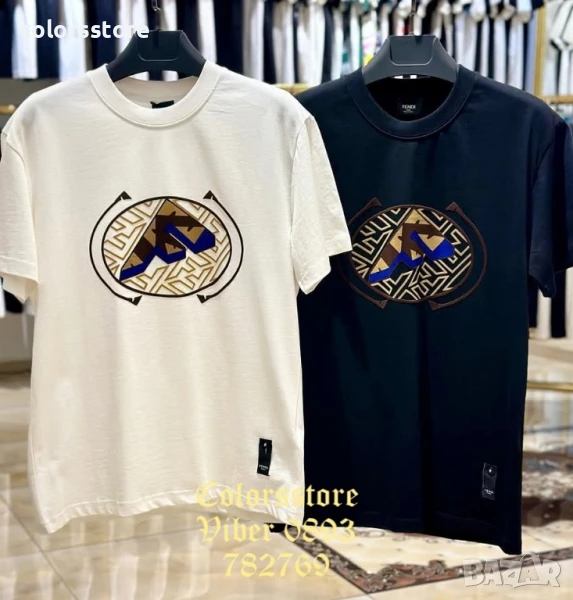 Мъжка тениска Fendi/IM151s, снимка 1
