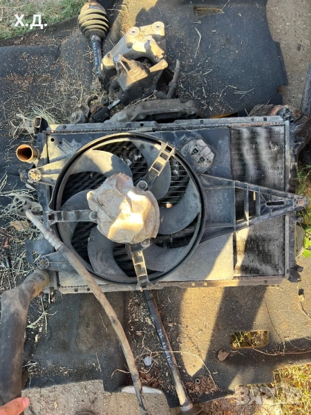 Перка с радиатори Алфа Ромео 146 1.4TS, снимка 1