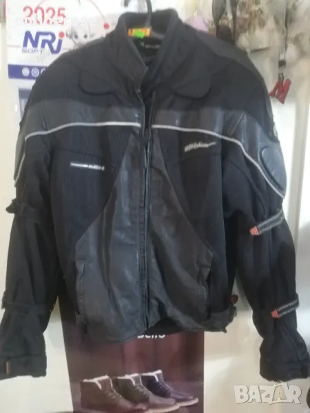 Мото яке FIELOSHER XS кожа и плат , снимка 1