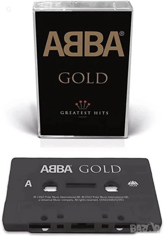Аудио касета ABBA Gold - от Холандия, неразпечатана., снимка 1