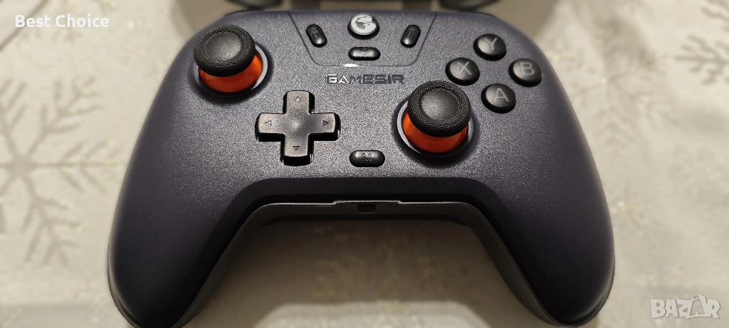 GameSir Nova Lite безжичен контролер за PC, iPhone, Android, Switch и Steam Deck – Тъмен лилав, снимка 1