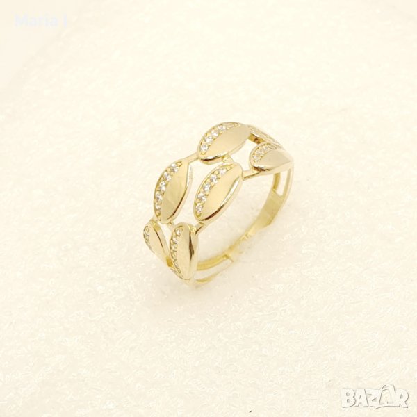 Дамски златен пръстен , снимка 1