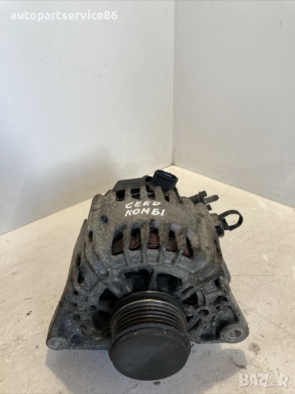 Алтернатор за KIA Ceed 1.6 CRDi (2010) 120AH, 37300-2A600, снимка 1