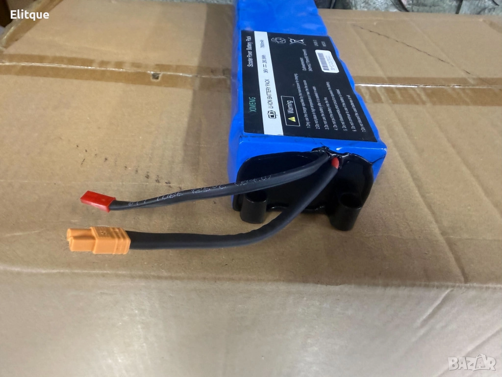 Литиево-йонна батерия за електрически велосипеди и скутери - 36V, 7.8Ah, снимка 1