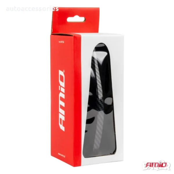 Универсална автомобилна антена тип перка на акула карбон AMIO-04156, снимка 1