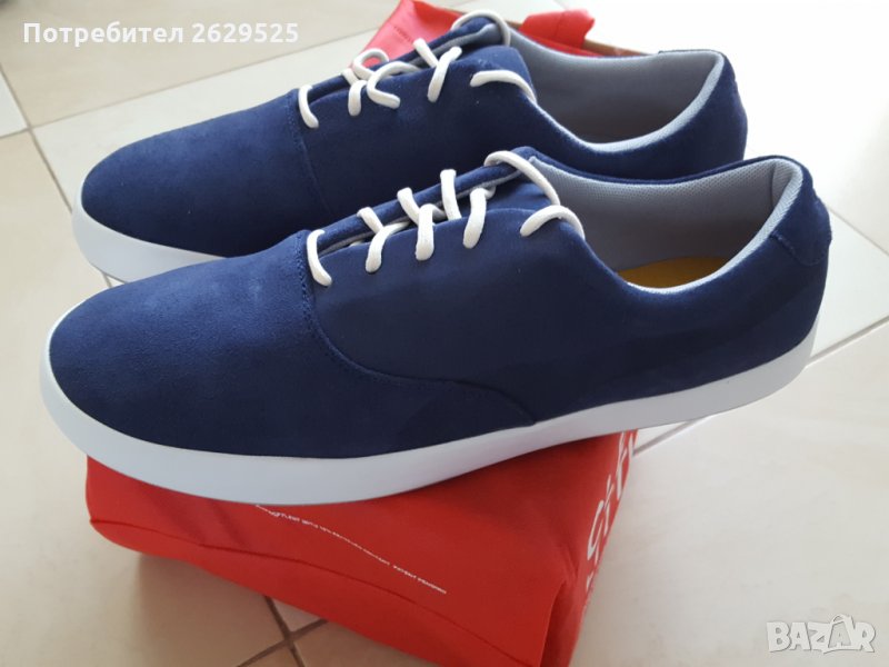 Нови и оригинални с кутия кецове Puma 44, 44,5 естествен велур, снимка 1