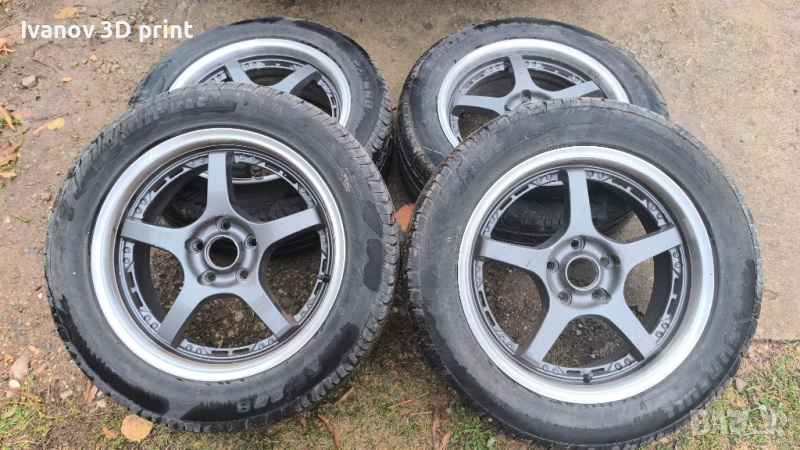 17" 5x112 / 5x114.3 джанти с гуми, снимка 1