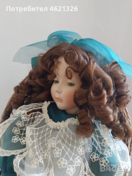 Колекционерска порцеланова кукла Александра Ashton-Drake, като нова, снимка 1