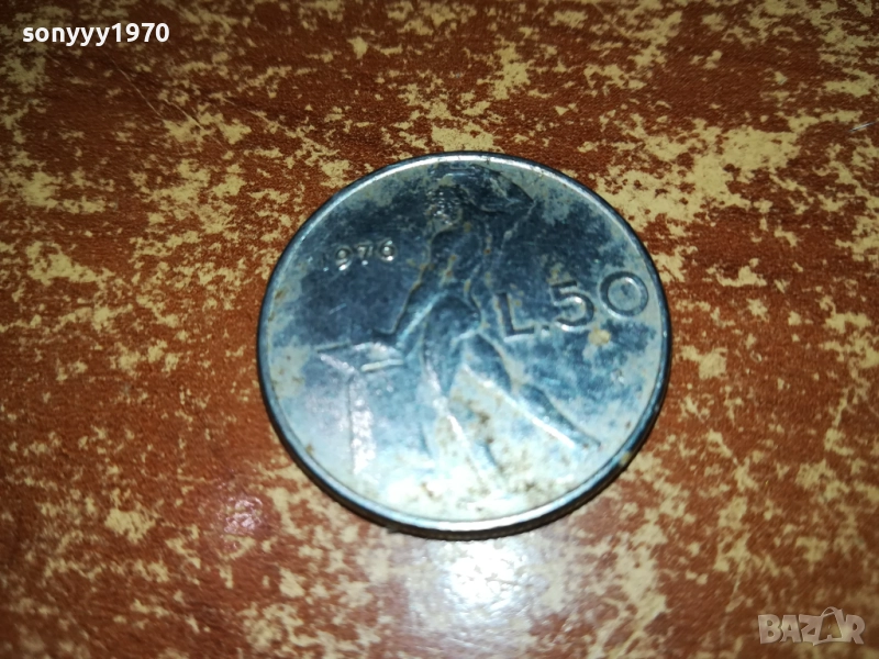 L50 ITALIANA-МОНЕТА 2310251444, снимка 1