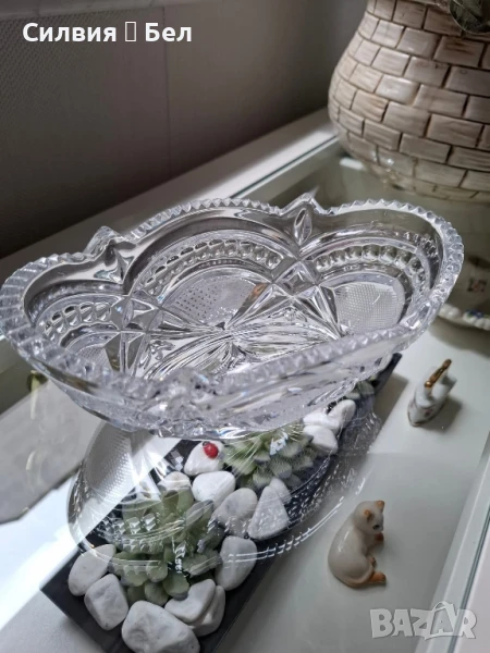 Ретро кристална купа , снимка 1
