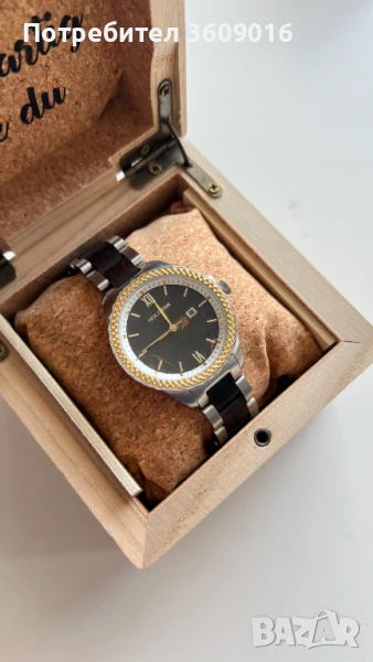 Дамски Часовник Holzkern Primula 36mm, снимка 1