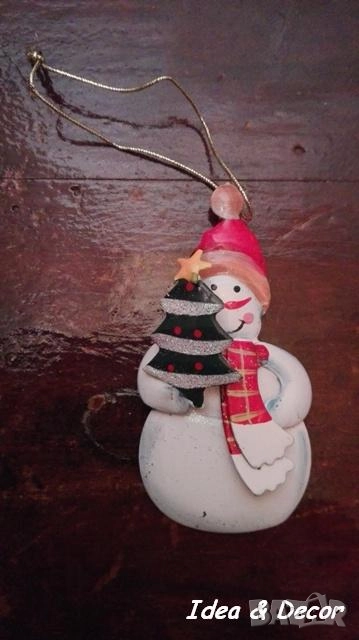 Метална новогодишна играчка - 35, снимка 1