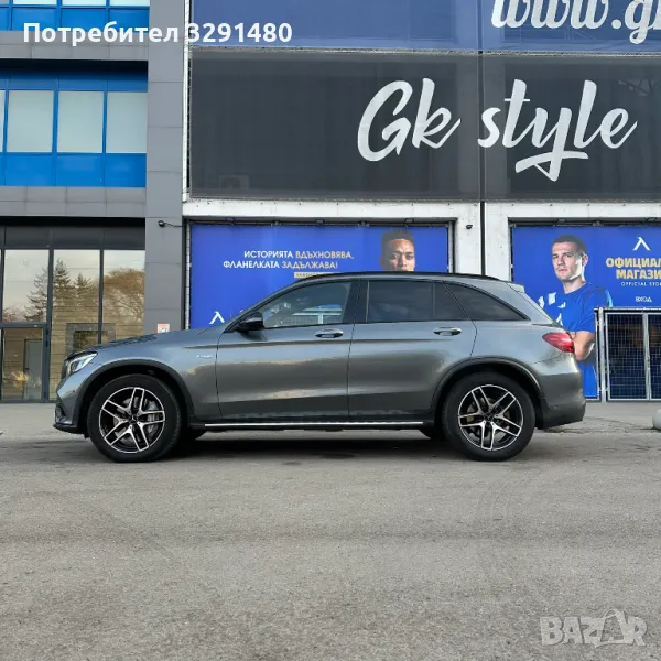 Mercedes-Benz GLC43 AMG - Night Edition - Burmester - Сервизен -Панорама, снимка 1