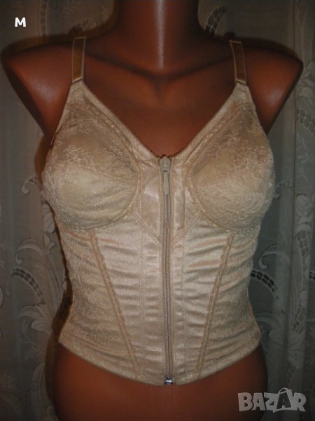 корсет ретро стил бежав, снимка 1