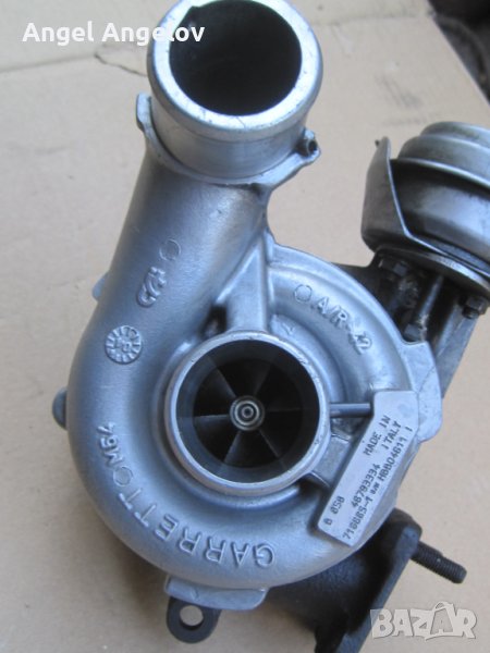 Турбо GT1749V Alfa Romeo 147/156 /Fiat Stilo 1.9 JTD, 140 к.с., № 46793334 (716665-1), снимка 1