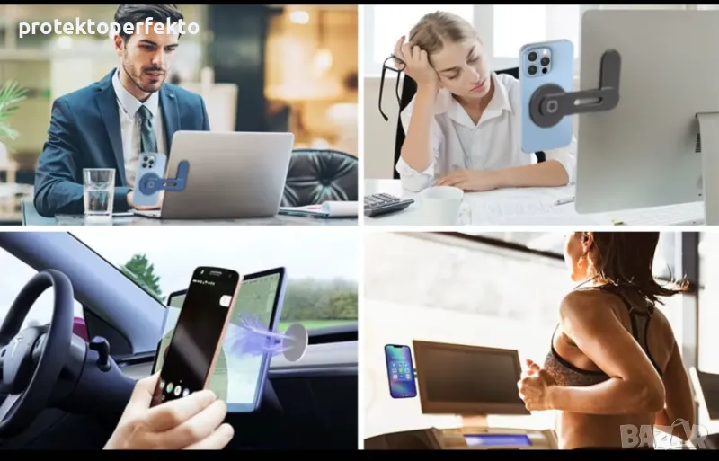 Магнитна стойка за телефон, снимка 1