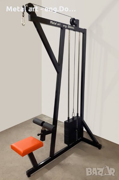 Горен скрипец със 100 кг. тежести, снимка 1