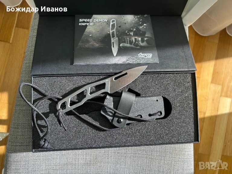 Продавам нож TRC Speed demon Elmax , снимка 1