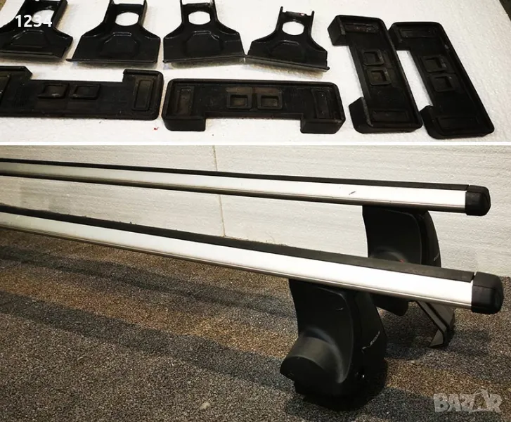 Багажник напречни греди THULE Exodus рейки за AUDI A3 2003-2012г, снимка 1