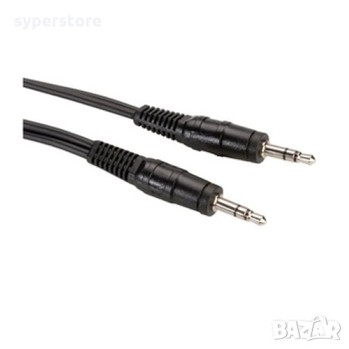 Кабел Стерео жак към Стерео жак 2м Roline, Cable 3.5mm-M/M, снимка 1