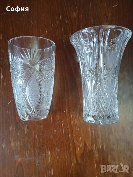 вази кристални, снимка 1