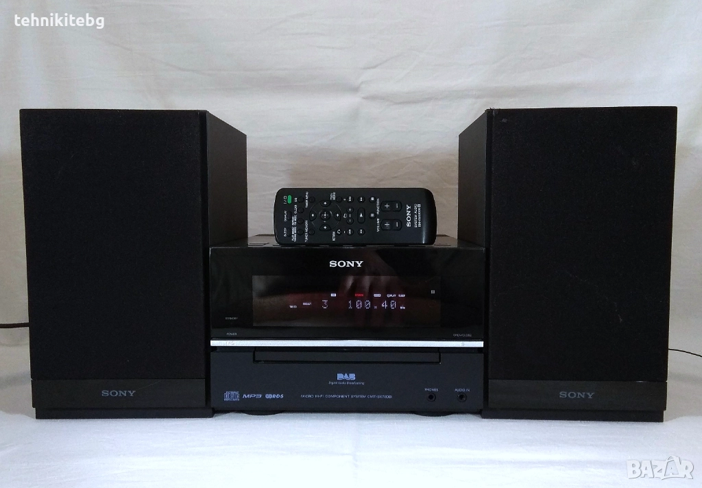 ⭐⭐⭐ SONY CMT-BX70DBi ⭐⭐⭐ Хубава система с дистанционно, снимка 1