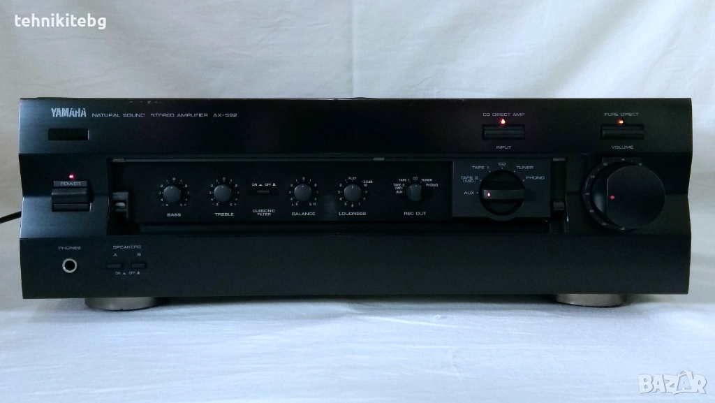 ⭐⭐⭐ YAMAHA AX-592 ⭐⭐⭐ Сериозен усилвател, 2 х 155/100 вата (4/8 ома), снимка 1