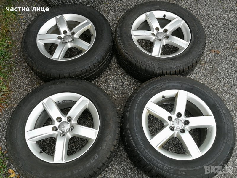Audi (Q5) 5x112 - 17 цола лети джанти Ауди 5х112 със зимни гуми, снимка 1