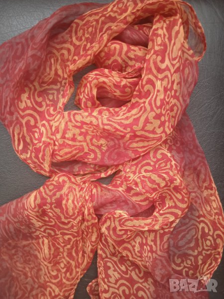 Дамски шал / фишу / аксесоар от тънка, фина и нежна материя (2), снимка 1