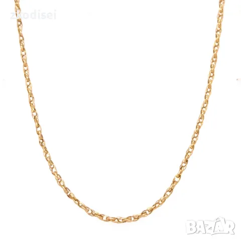 Златен синджир 4,30гр. 55см. 14кр. проба:585 модел:29140-5, снимка 2 - Колиета, медальони, синджири - 48778417